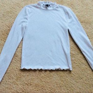 white turtle neck